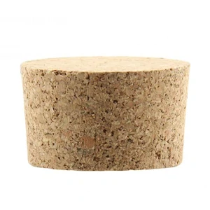 Korek demižón kónický 55 mm průměr 32 mm výška