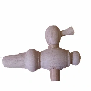 Dřevěná pípa – otočná, průměr 11–20 mm