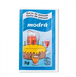 Aroco potravinářské barvivo 5 g modré barvy na barvení piva a liho vin