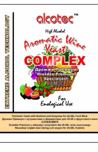 Aromatic Wine Complex – Vinné kvasinky 60 g., Alcotec
