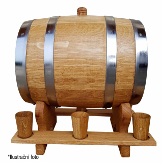 Dubový sud 2L